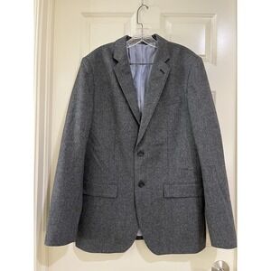 banana republic men wool blend sports blazer size 42L